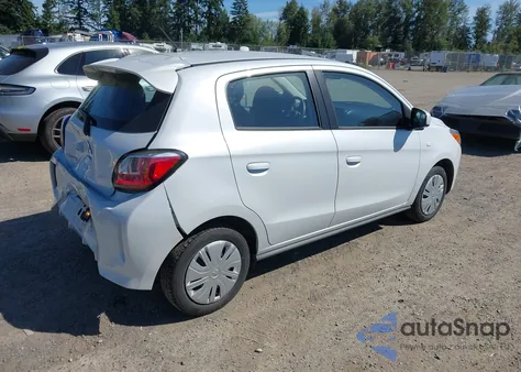 2024 Mitsubishi Mirage Es/Le из США, поврежденный, VIN ML32AUHJ1RH016106